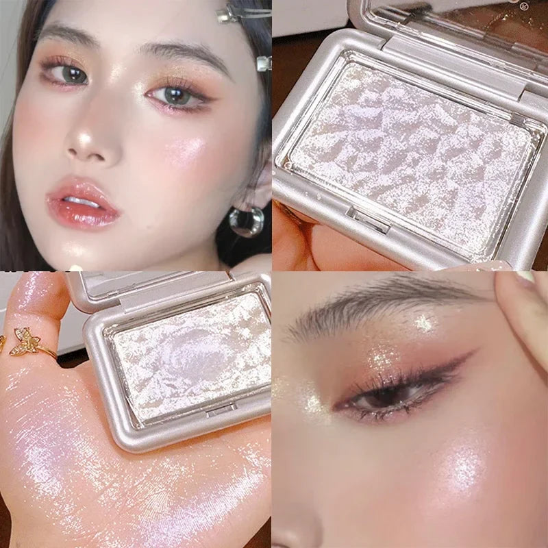 Povei Diamond Glow Highlighter Palette Illuminator Eyeshadow Makeup