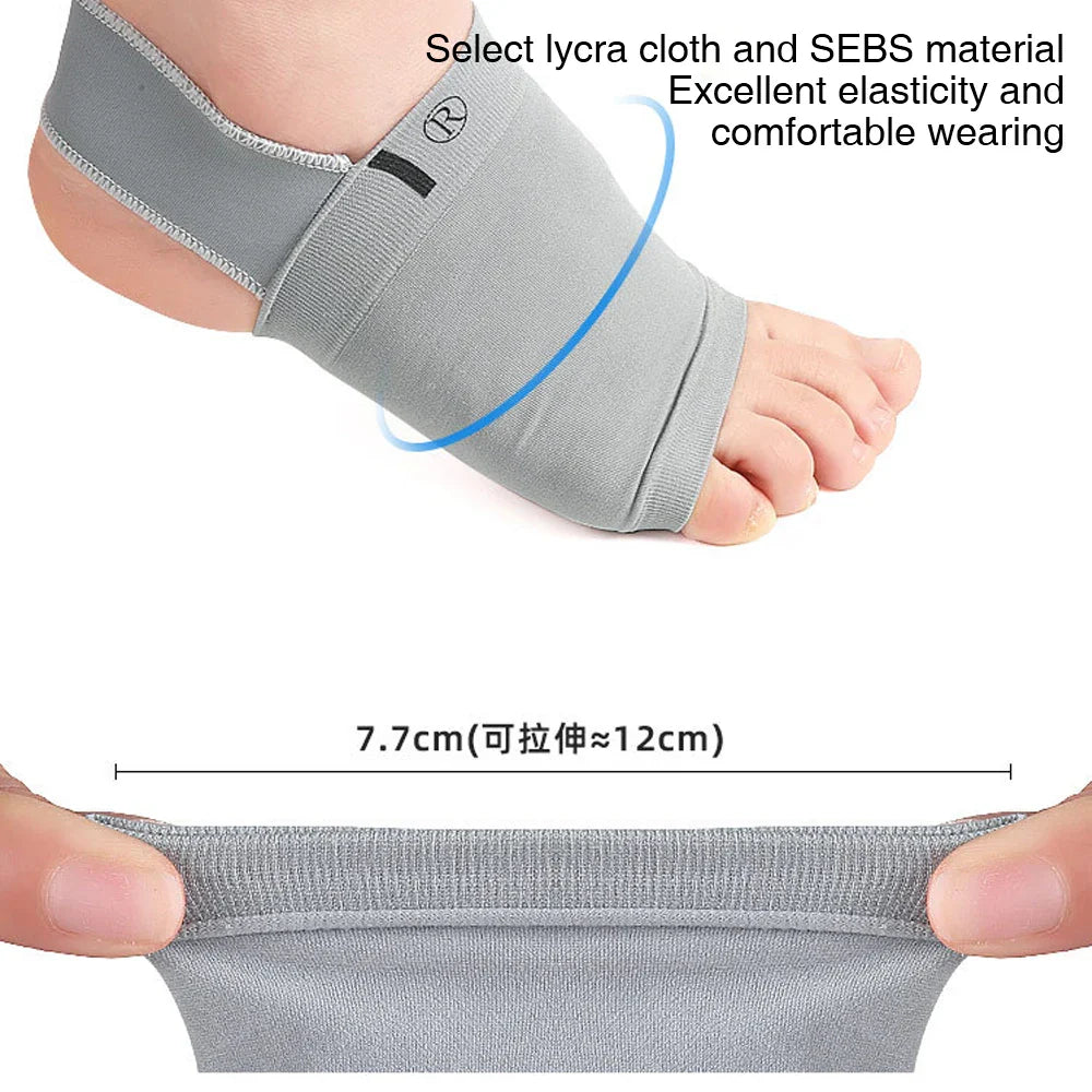 Povei Arch Support Sleeves for Plantar Fasciitis & Heel Spurs - Foot Care Relief