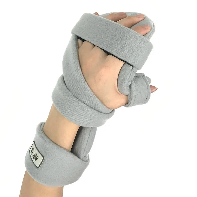 Povei Hand Brace Support Adjustable Finger Night Splint Orthopedic Wrist Arthritis Tendonitis