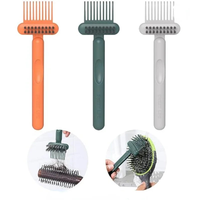 Povei Comb Cleaning Brush: Hairbrush Cleaner Rake for Home & Salon Use