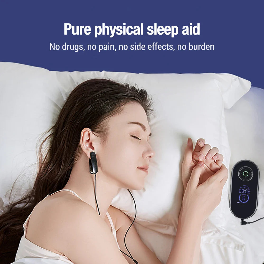 Povei CES Sleep Aid Device for Insomnia, Anxiety, and Migraine Relief