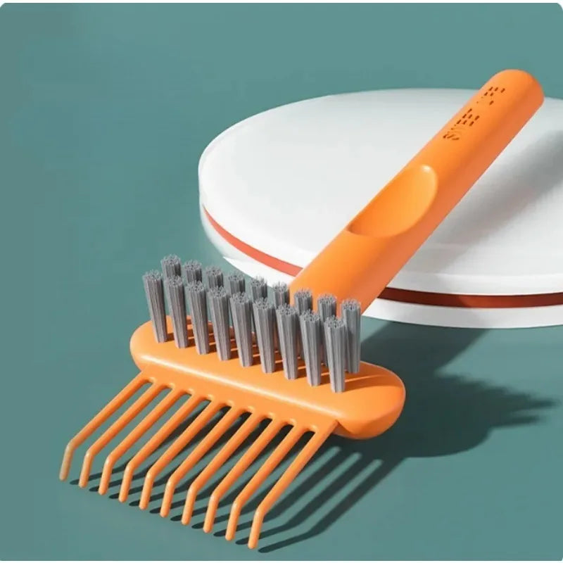 Povei Comb Cleaning Brush: Hairbrush Cleaner Rake for Home & Salon Use