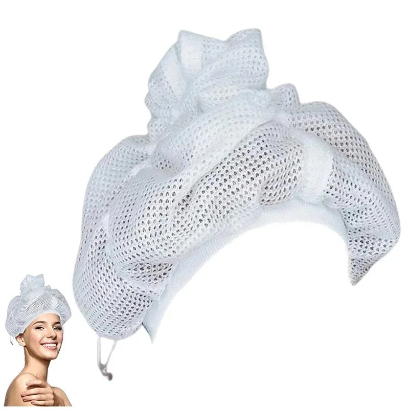 Povei Adjustable Large Hair Bonnet for Drying Curly Hair