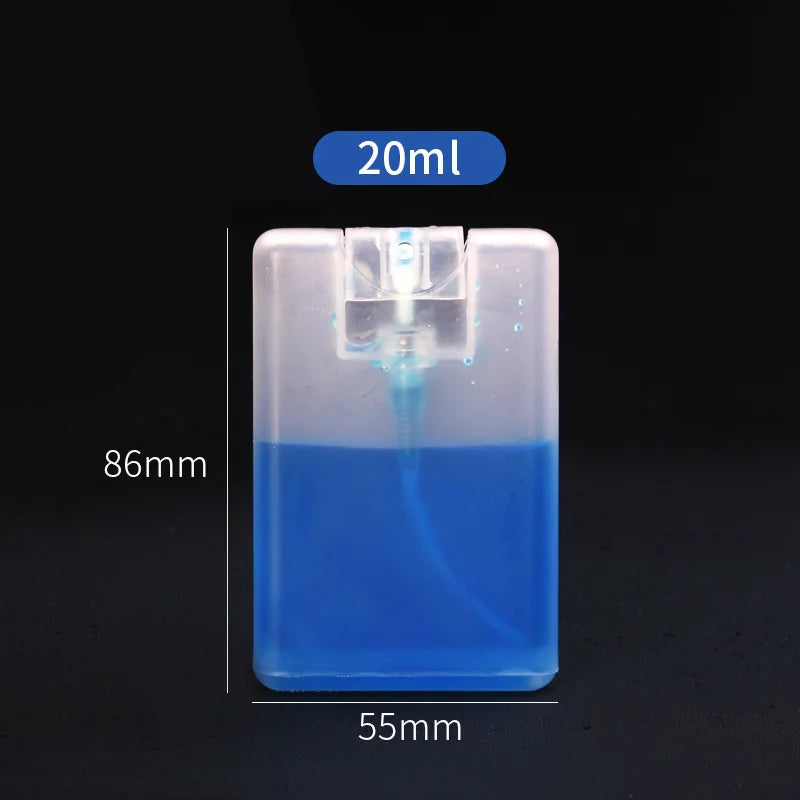 Povei 20ml Refillable Card Perfume Spray Bottle Mini Portable Travel Container