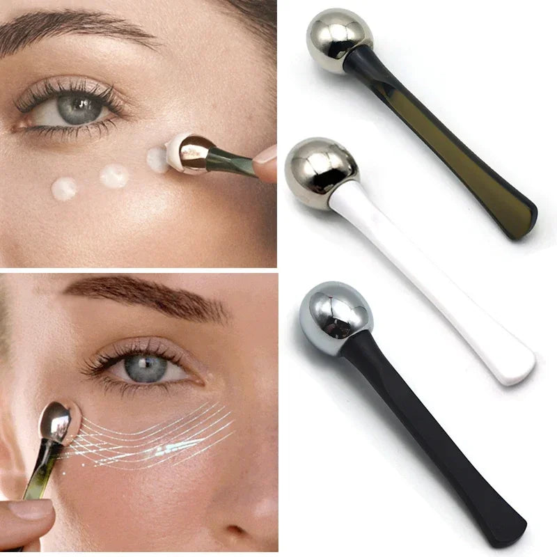 Povei Eye Massage Stick Cream Spoon for Wrinkles and Dark Circles