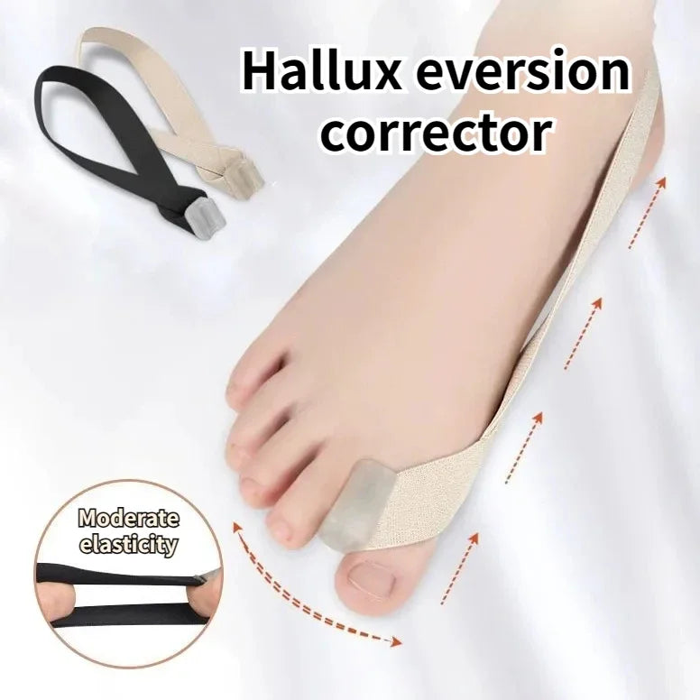 Povei Hallux Valgus Corrector & Toe Separator for Pain Relief and Straightening