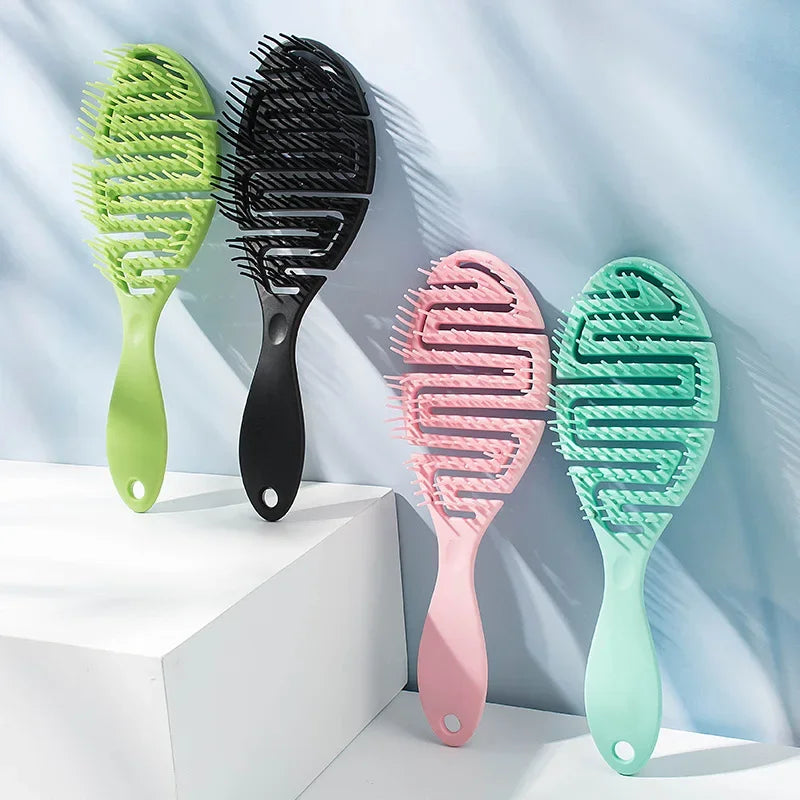 Povei Airbag Scalp Massage Comb for Smooth Haircare