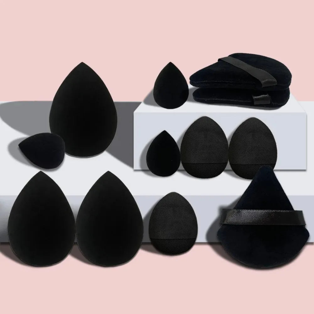 Povei Beauty Egg Makeup Sponge Blender Set for Flawless Application and Coverage