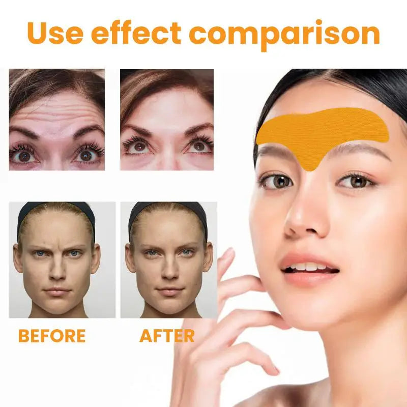 Povei Firming Forehead Gel Patches for Anti-Wrinkle & Frown Line Removal