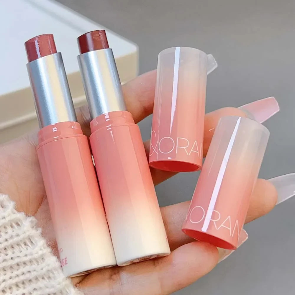 Povei Crystal Glass Lip Glaze Moisturizing Lipstick for Lasting Jelly Juice Shine