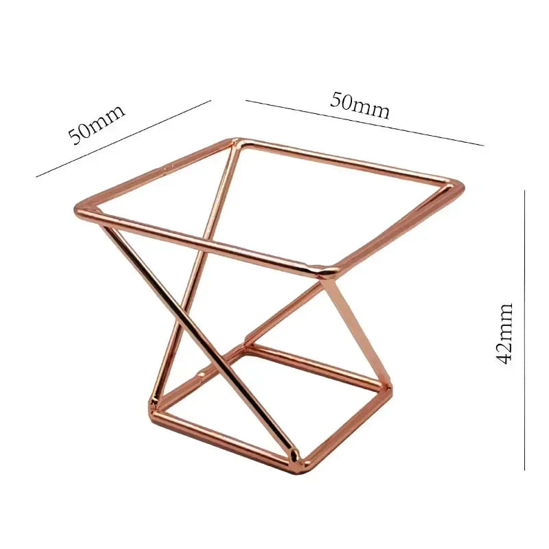 Povei Beauty Egg Stand Makeup Sponge Display Rack Metal Bracket