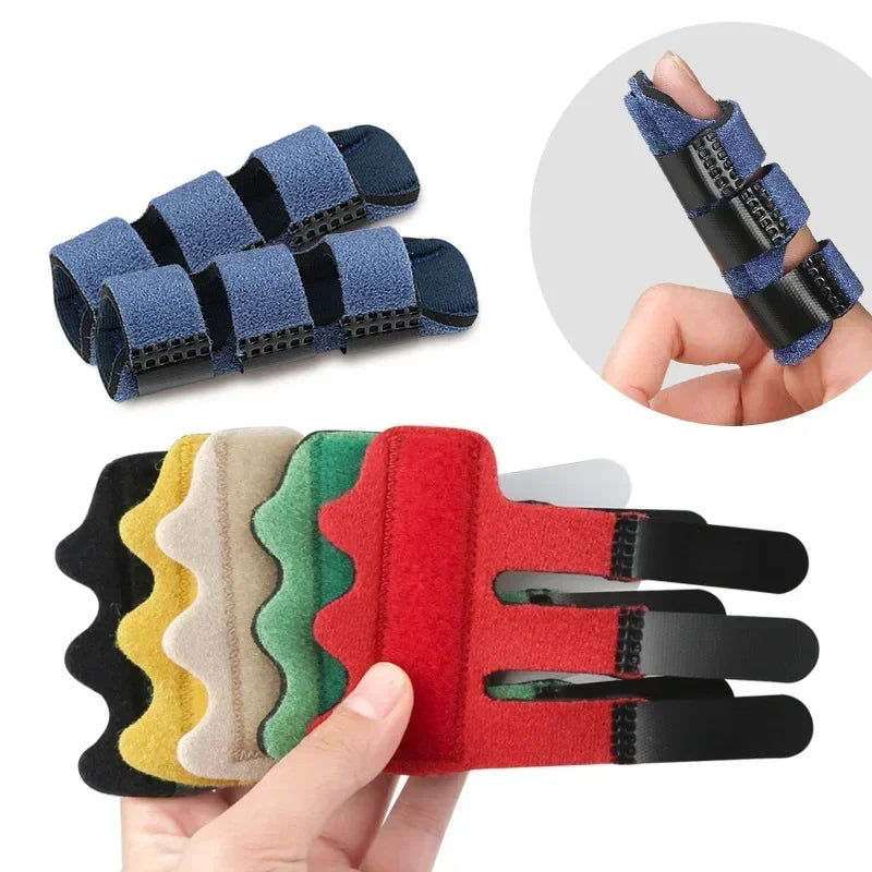 Povei Trigger Finger Splint Brace - Finger & Thumb Support, Broken Finger Protector