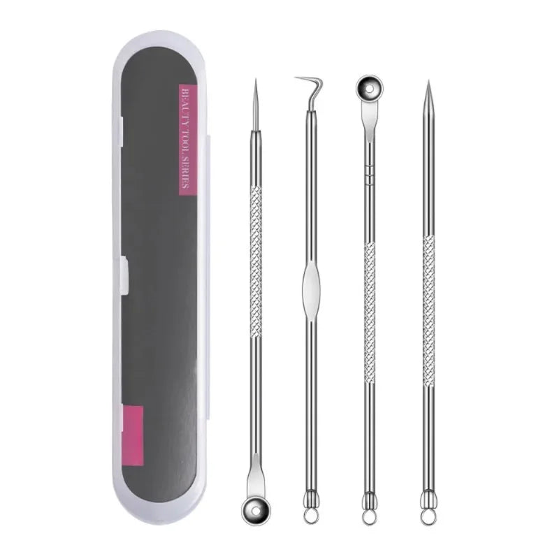 Povei Acne Blackhead Removal Needles Set for Deep Cleansing and Pore Care