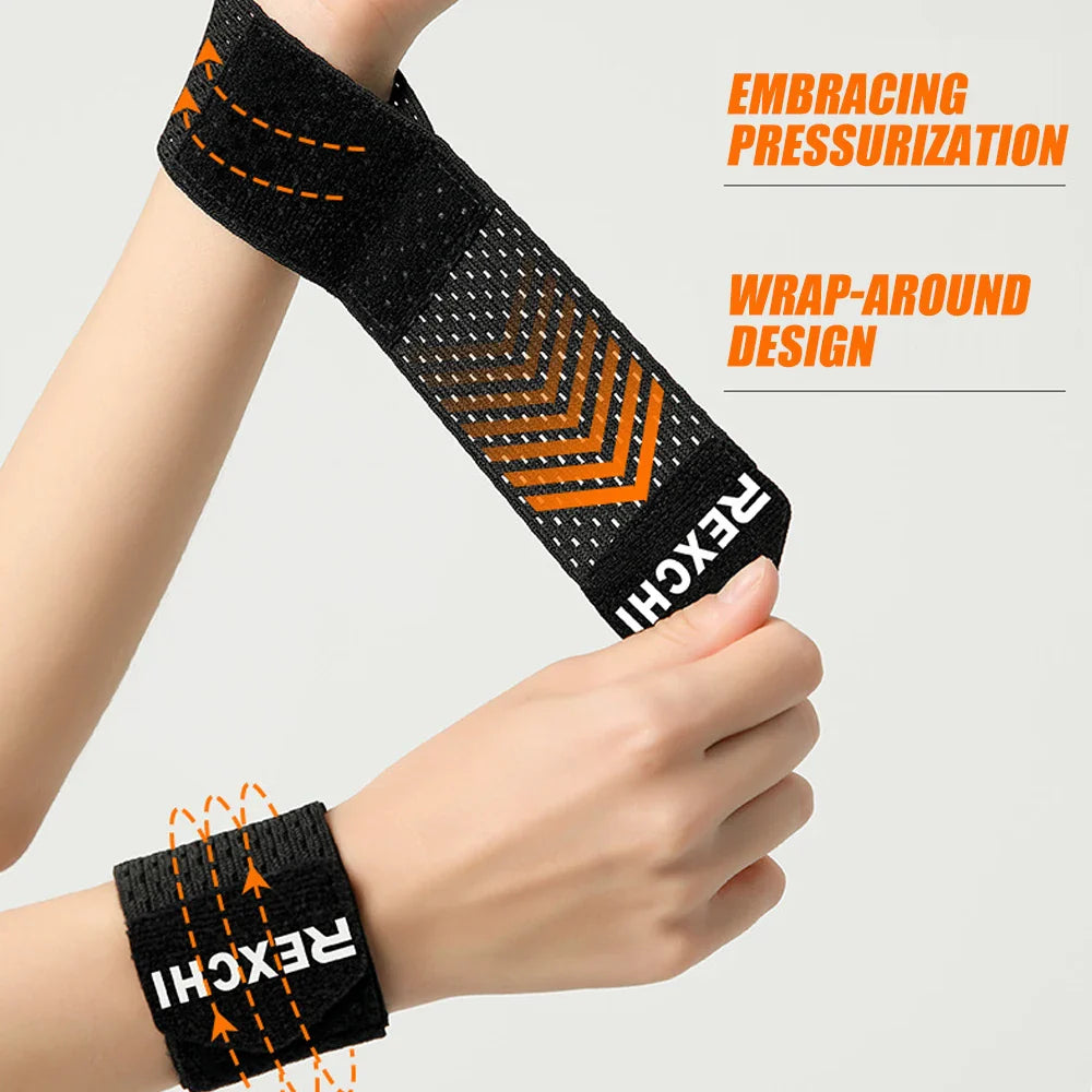 Povei Adjustable Wrist Brace for Fitness, Weightlifting, and Arthritis Support