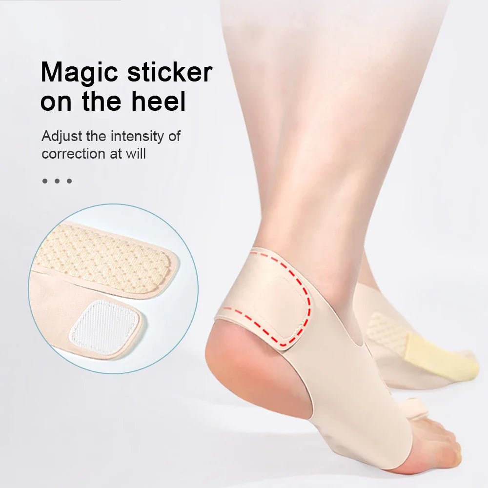 Povei Bunion Corrector Toe Straightener Tension Brace Separator Orthopedic Pedicure Tool