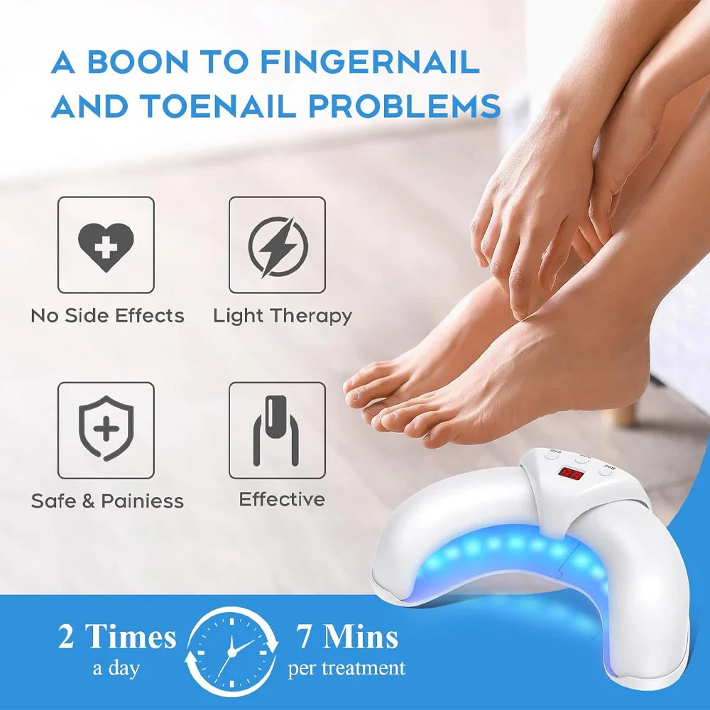 Povei Fungal Nail Laser Fast Repair Essence Oil Ingrown Cure Foot Care