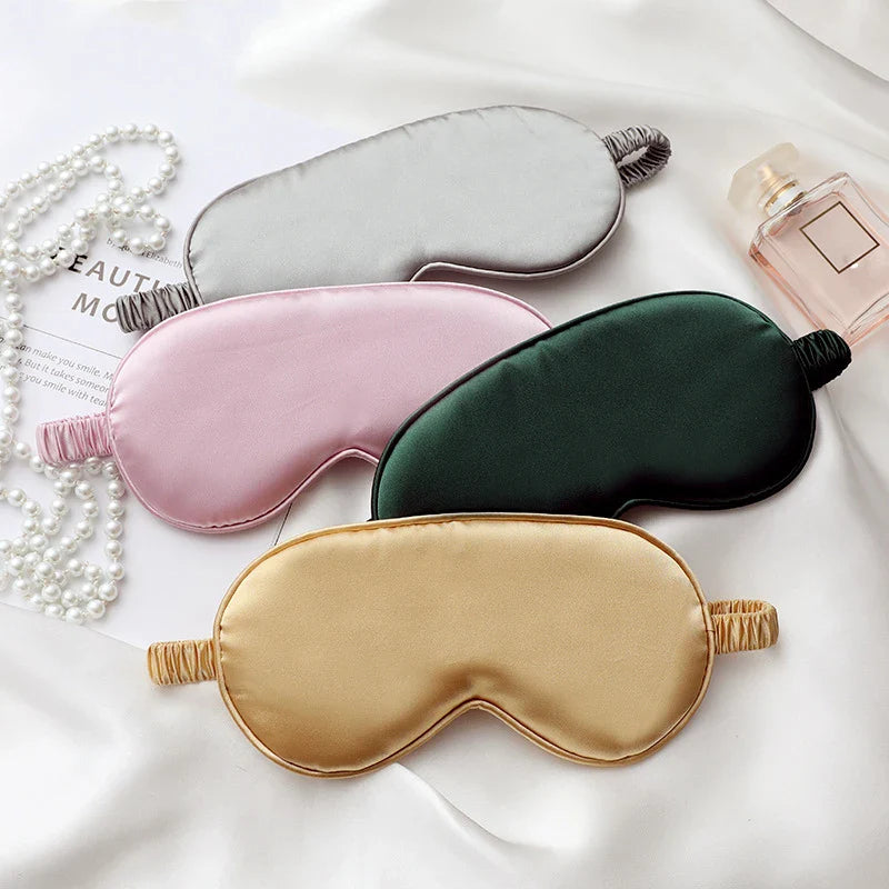 Povei Silk Sleep Eye Mask Set for Women