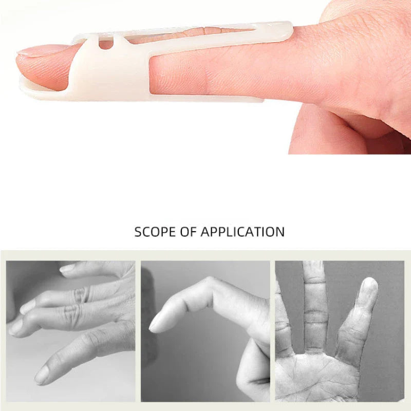 Povei Adjustable Finger Support Brace for Arthritis Relief and Joint Correction