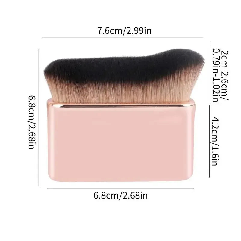 Povei Body Foundation Makeup Brush Set for Sunless Tanner Makeup