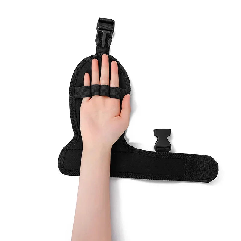 Povei Rehab Finger Gloves: Breathable Anti-Slip Hemiplegia Support & Pain Relief