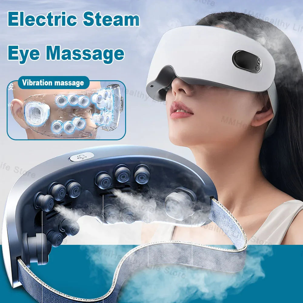 Povei Electric Eye Massager with Vibration & Kneading Massage Technology