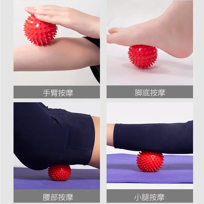 Povei Hedgehog Massage Ball for Trigger Point Relief & Plantar Fasciitis