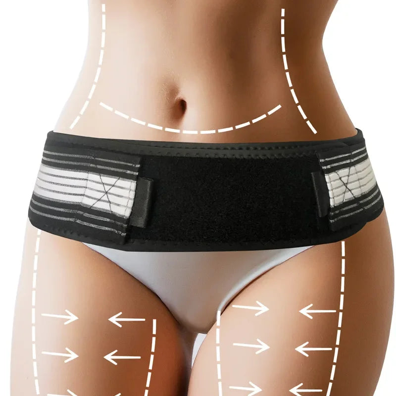 Povei SI Joint Hip Belt: Support for Hip & Lower Back Pain Relief