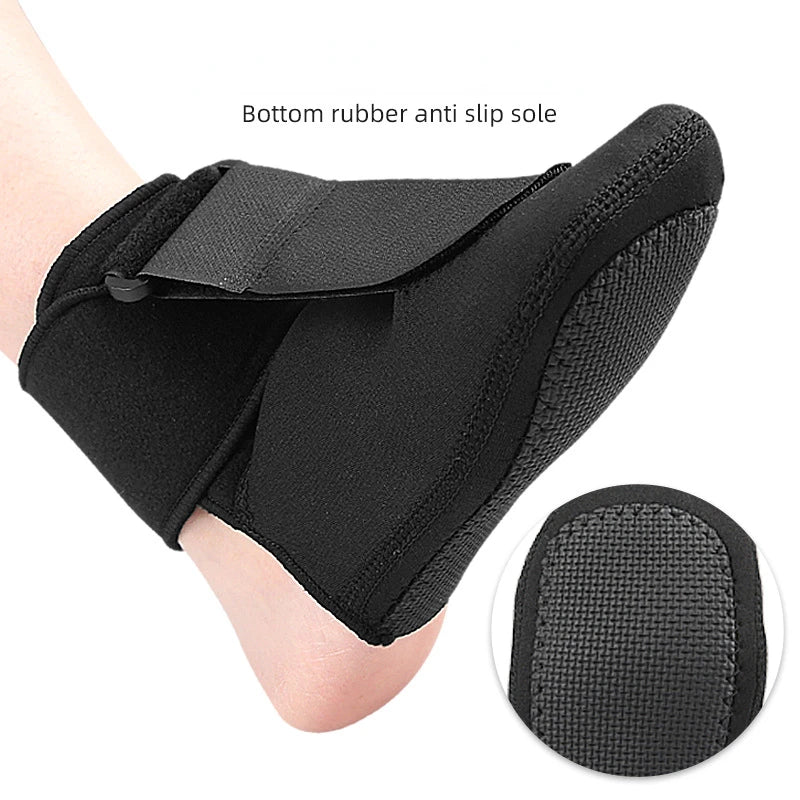 Povei Plantar Fasciitis Night Foot Splint Orthotic Brace for Rehabilitation