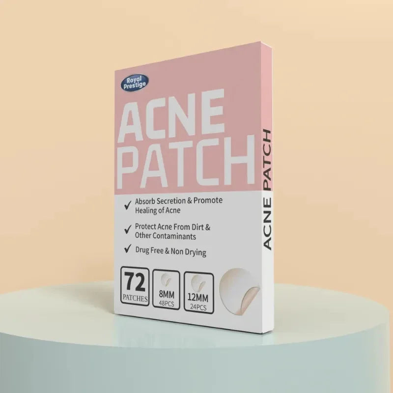 Povei Acne Patches: Invisible Hydrocolloid Stickers for Pimple Removal & Repair