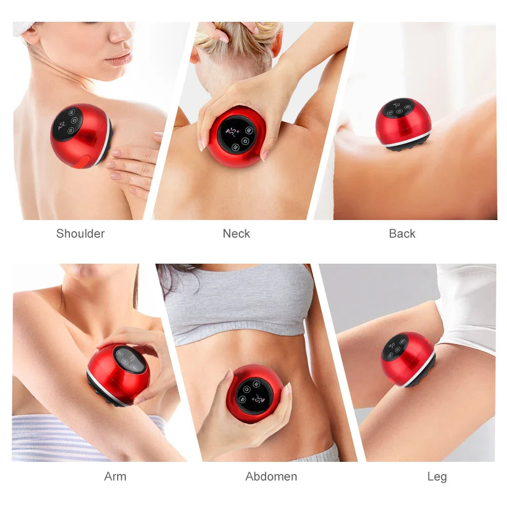 Povei Electric Cupping Massage Device - Body Back Neck Arm Massager