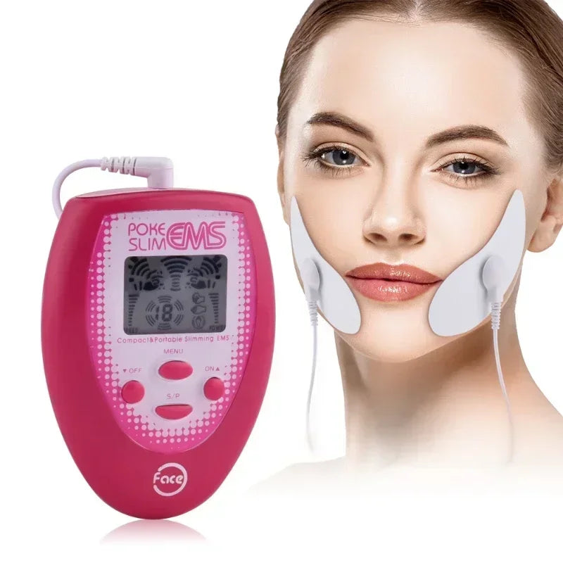 Povei V-Facial Muscle Stimulator EMS Massager for V-Shaped Beauty