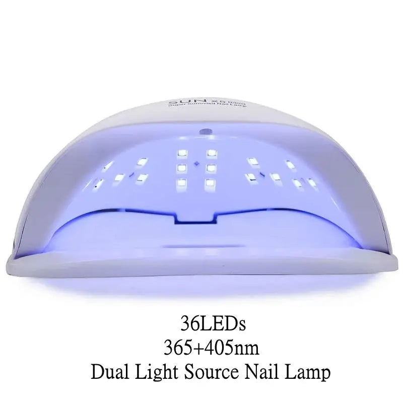 Povei X5 Plus 110W LED Nail Dryer Lamp for Gel Polish Curing