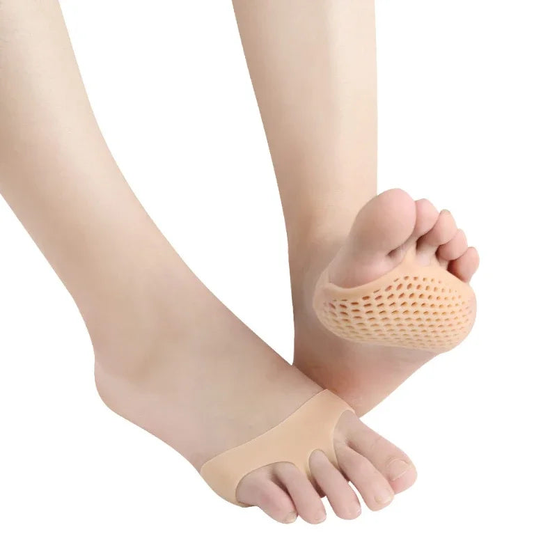 Silicone Metatarsal Pads Toe Separator Pain Relief by Povei