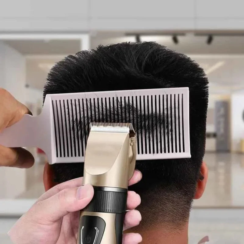 Povei Professional Barber Fade Comb: Heat-Resistant Clipper Comb for Men - Salon Styling