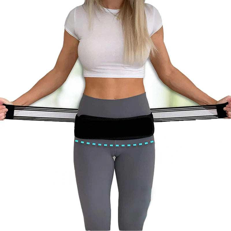 Povei SI Joint Hip Belt: Support for Hip & Lower Back Pain Relief