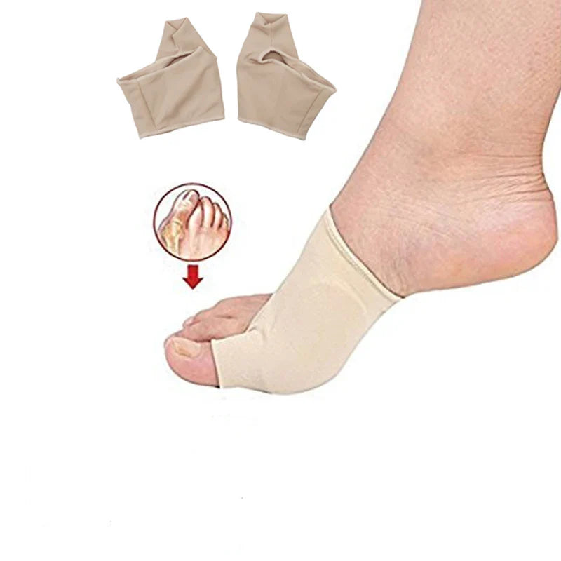 Povei Bunion Corrector Gel Pad Protector for Hallux Valgus Toe Separator