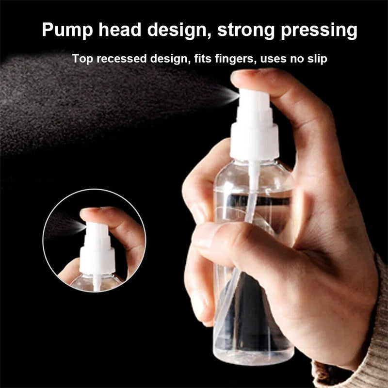 Povei Clear Cosmetic Pump Bottle for Creams, Lotions, and Gels