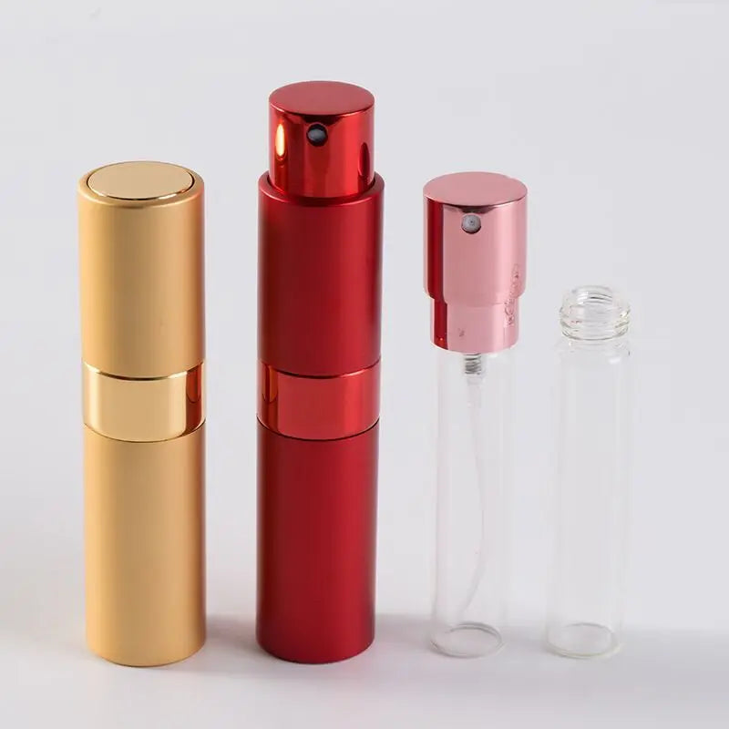 Povei 8ml Glass Spray Bottle for Perfume Refillable Atomizer Travel Container