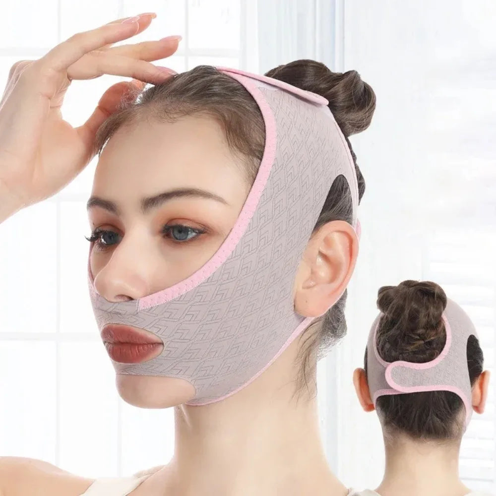 Povei V Line Face Slimming Bandage V Line Face Shaper - Beauty Tools