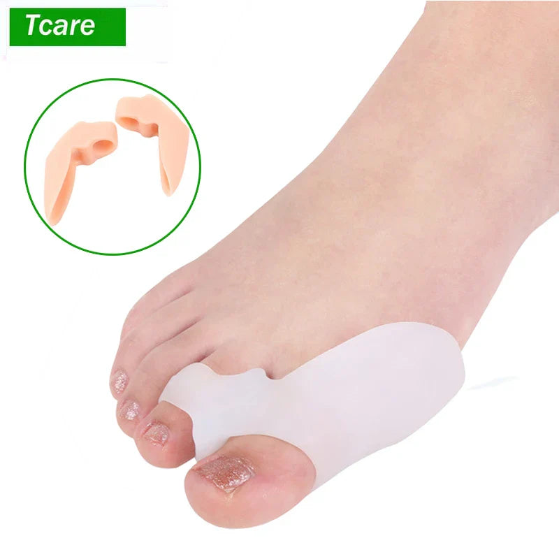 Povei Big Toe Separator Hallux Valgus Corrector Orthotics for Bunion Alignment