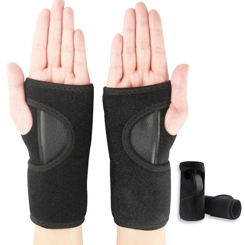 Povei Orthopedic Hand Brace Wrist Support Finger Splint for Arthritis & Carpal Tunnel