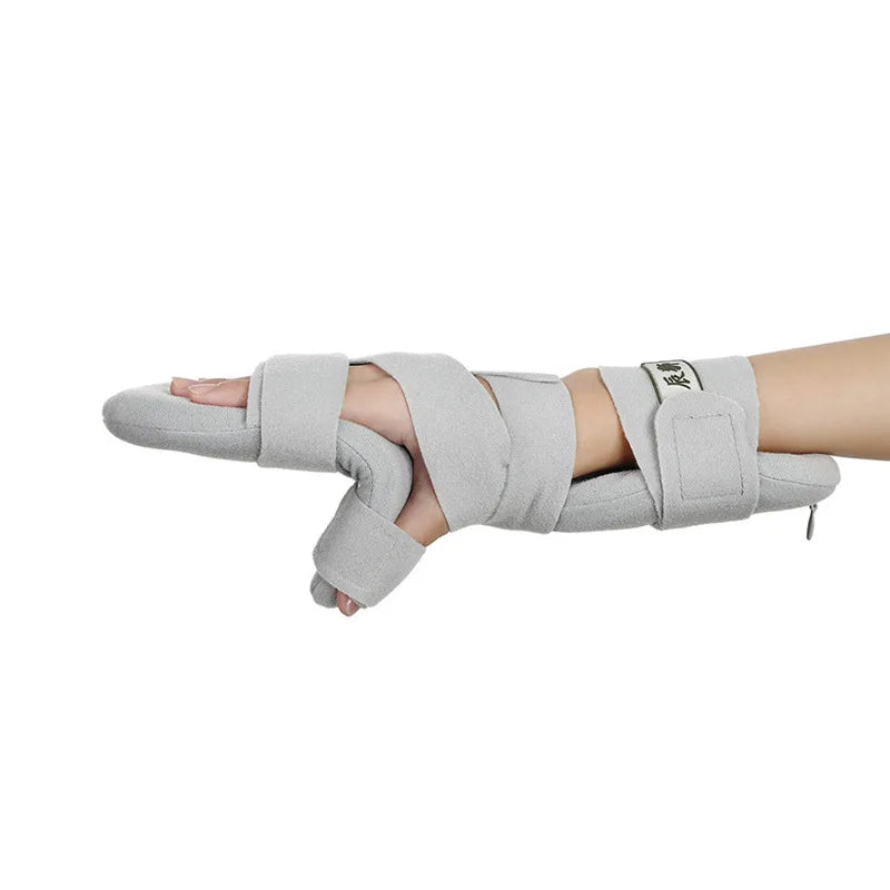 Povei Hand Brace Support Adjustable Finger Night Splint Orthopedic Wrist Arthritis Tendonitis