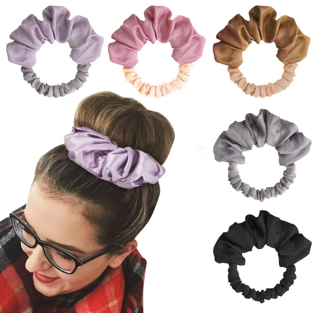 Povei Silk Curl Rods Headband | Heatless Hair Styling Rollers