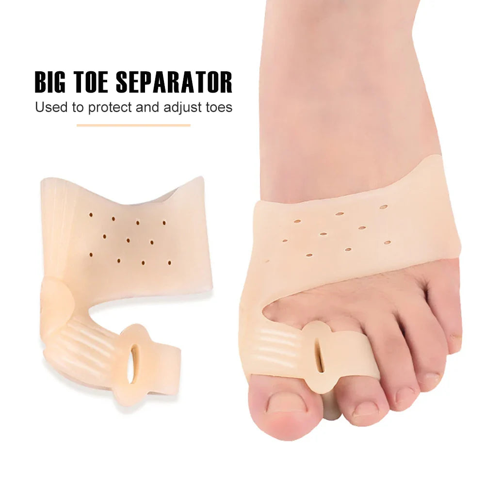 Povei Bunion Corrector: Toe Separator & Pain Relief Splint for Men and Women