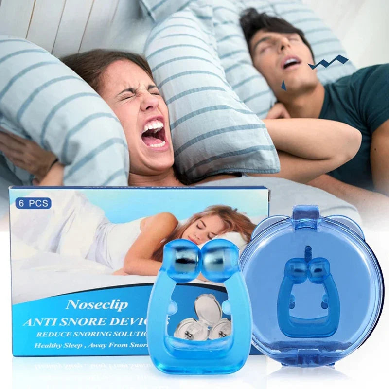 Povei Snore-Free Magnetic Clip: Snoring Aid for Better Sleep