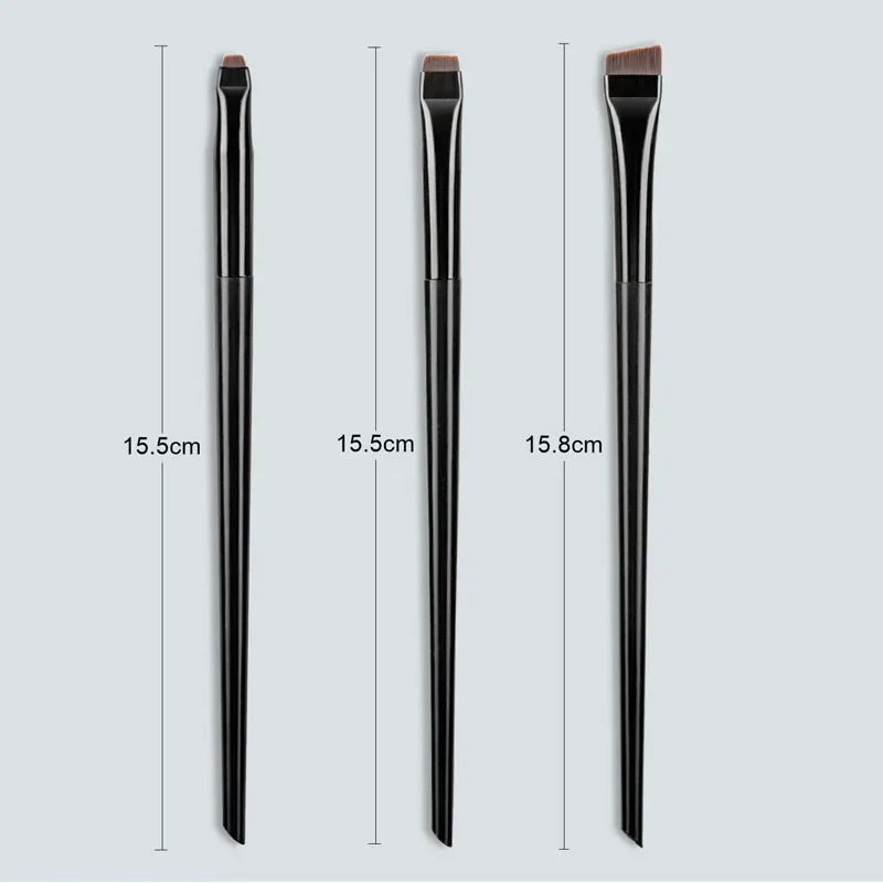 Povei Blade Brow Contour Brush: Angled Eyebrow & Eyeliner Brush for Makeup