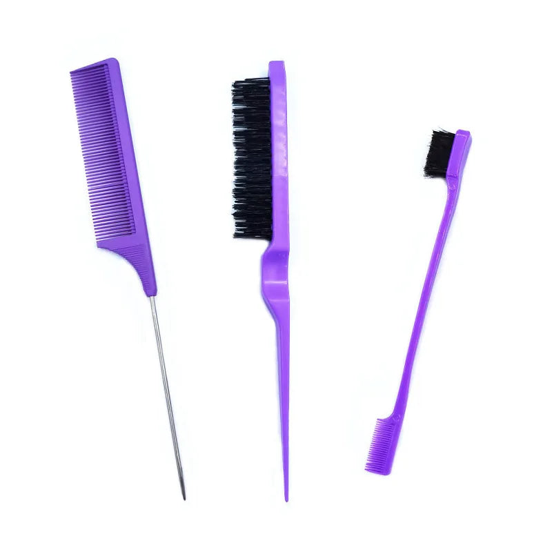 Povei Double Sided Edge Control Styling Comb Set