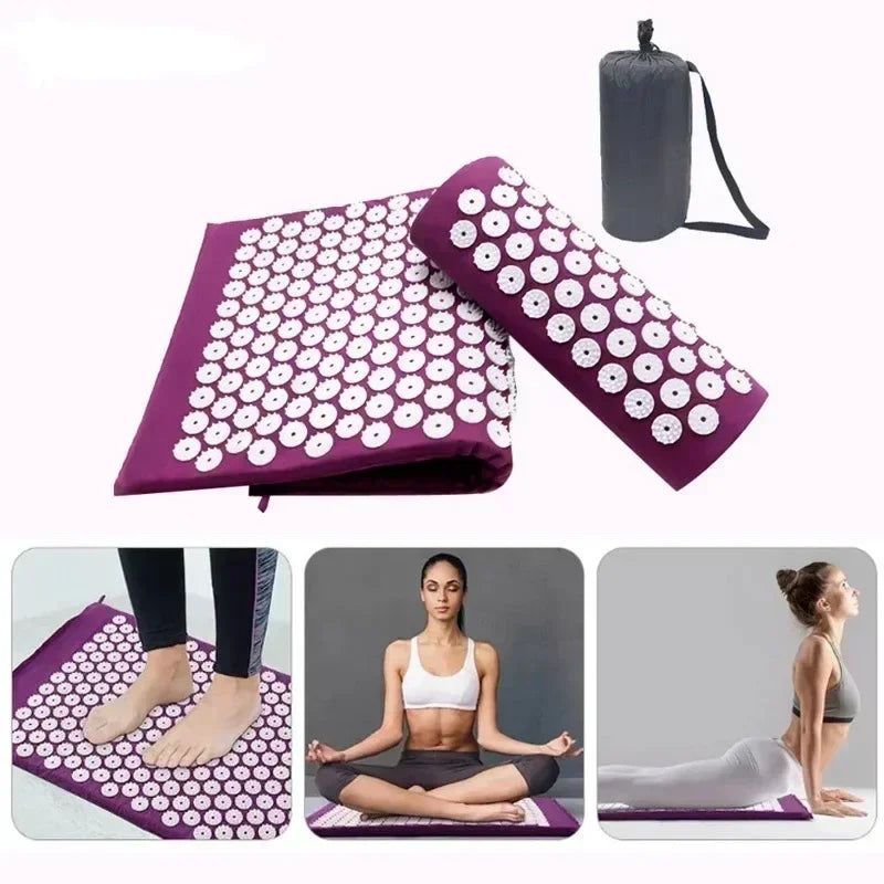 Acupressure Massage Set for Stress Relief and Muscle Relaxation by Povei