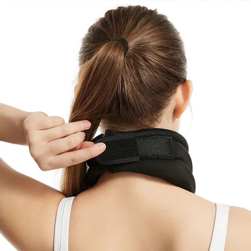 Povei Neck Support Cervical Brace for Cervical Pain Relief and Comfort