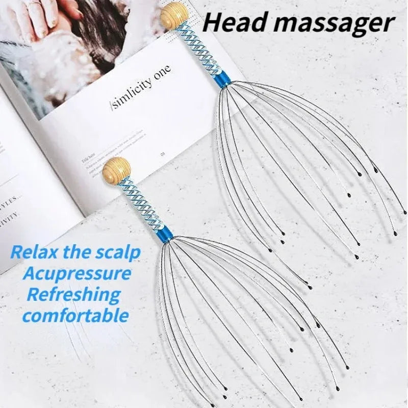 Povei Head Massager for Relaxation and Muscle Relief